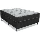Cama Conjugada Casal Dream Spring Ortobom 138x188x43cm Cinza