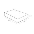 Cama Conjugada Casal Dream Spring Ortobom 138x188x43cm Cinza