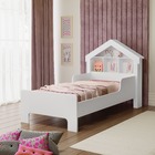Cama Cristal Casinha Princesa Com Nichos 100% Mdf Solteiro