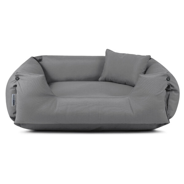 Cama De Cachorro Dupla Face Lola Com Proteção - Gg - Graffite