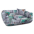 Cama De Cachorro Dupla Face Lola Com Proteção - M - Pets