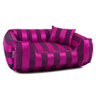 Cama De Cachorro Dupla Face Lola - G - Jacquard Pink