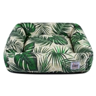 Cama De Cachorro Impermeável Com Zíper Hanna - G - Amazônia