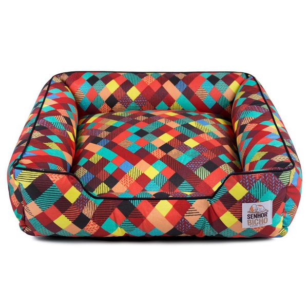 Cama De Cachorro Impermeável Com Zíper Pandora - M - Colors