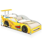 Cama De Carro Infantil Raio Amarelo