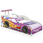 Cama De Carro Infantil Raio Lilás