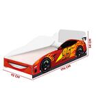 Cama De Carro Solteiro Jeep Vermelho Basoto