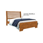 Cama De Casal 100% Mdf Class - Nature Madeirado