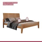Cama De Casal 140cm Itália Amêndoa Mel