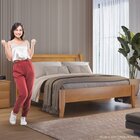 Cama De Casal 140cm Verona Amêndoa Mel