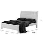 Cama De Casal 185 Móveis Valverde Canion
