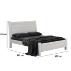 Cama De Casal 185 Móveis Valverde Canion