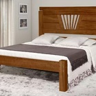 Cama De Casal 1.40 Gabriela Imbuia – Atraente Móveis