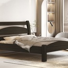 Cama De Casal 1.4 Julia Chocolate – Vj Móveis