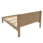 Cama De Casal  Amêndoa/branco