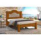 Cama De Casal Adulto Estrado E Pes Reforçado Ligia Mel