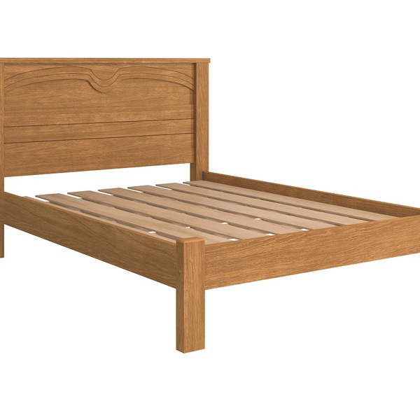 Cama De Casal Amsterdã P/ Colchão 188x138cm Camas Fenix