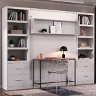 Cama De Casal Articulada 4 Gavetas Branco 8303 - Foscarini