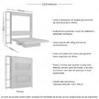 Cama De Casal Articulada Para Colchão 138x188cm Multimóveis M