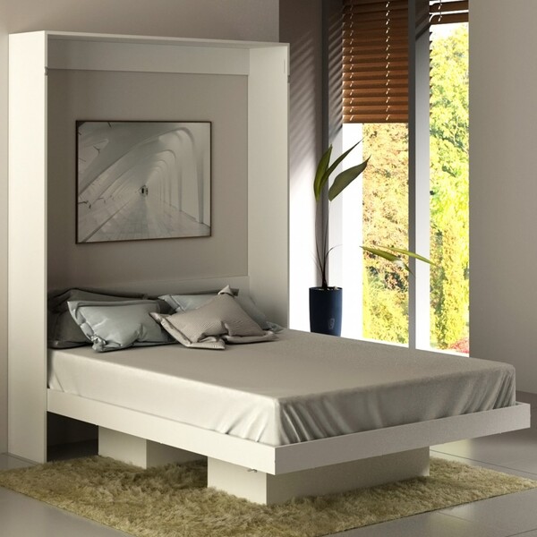 Cama De Casal Articulável Branco Cm8016 - Tecno Mobili