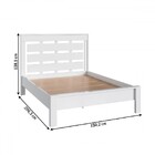 Cama De Casal Branco - Decibal