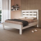 Cama De Casal Branco - Decibal