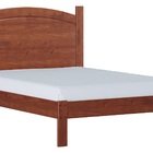 Cama De Casal Bronze - Tamanho (140cm) - Finestra - Imbuia