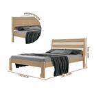 Cama De Casal Com Colchão Gazin D33 Teka Off White Delta Fênix