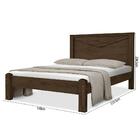 Cama De Casal Com Medidas Extensiveis Imperatriz Amêndoa