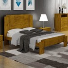 Cama De Casal Dallas Sallêto Cedro