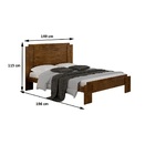 Cama De Casal Dallas Sallêto Ipê