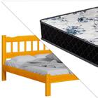 Cama De Casal De Madeira Maciça Cerejeira Pérola Nemargi Com