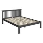 Cama De Casal De Madeira Maciça Para Colchão 138x188cm Multim