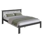 Cama De Casal De Madeira Maciça Para Colchão 138x188cm Multim