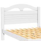 Cama De Casal De Madeira Melissa Branco