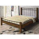 Cama De Casal Em Aço E Mdf Roma Art Panta