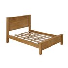Cama De Casal Em Mdf E Mdp 113cm X 151cm Malaga Cumaru