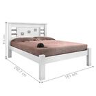Cama De Casal Faric Branco