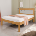 Cama De Casal Flex Iturama Naturalle Off White