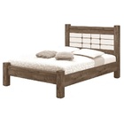 Cama De Casal Imperial 1.60 Castanho/off White – Vitamov