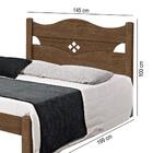 Cama De Casal Julia Mocaccino - Carmolar Móveis