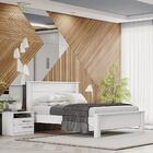 Cama De Casal Kappesberg Branco 2,09m X 1,55m