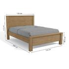 Cama De Casal Kappesberg Freijó 2,09m X 1,55m