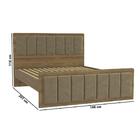 Cama De Casal Kappesberg Para Colchão De 158cm Com Cabeceira