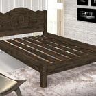 Cama De Casal Luca Nogal