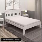 Cama De Casal Madeira Cm8007 Branco