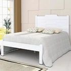 Cama De Casal Mary 1.40 Branco – Vitamov