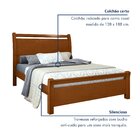 Cama De Casal Mdf/mdp 119x209cm Reali