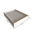 Cama De Casal Mista 193cm X 144cm X 45cm Branco