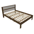 Cama De Casal Para Colchão 138 X 188 Cm Multimóveis Vcr35009